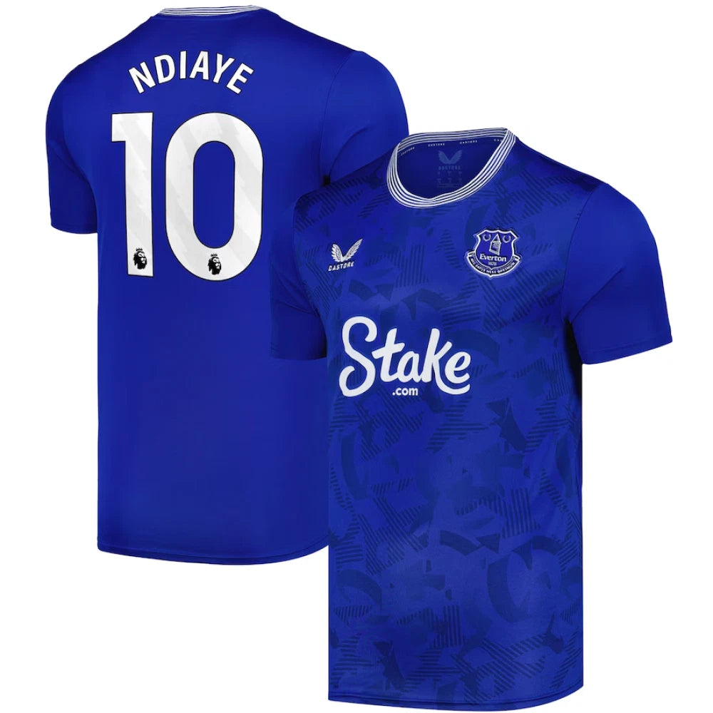 Everton Men's Football Shirt Castore Home 24/25 Top - Ndiaye 10 - New M
