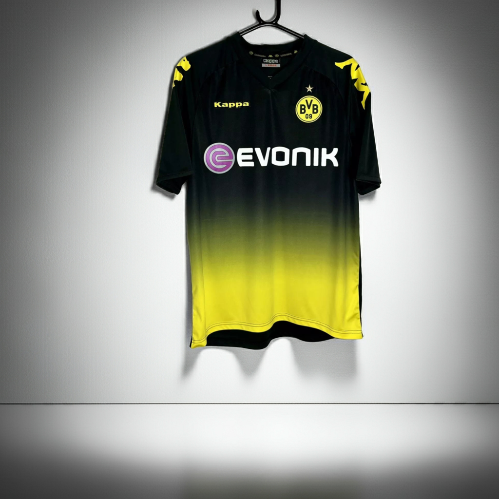 Borussia Dortmund Football Shirt Jersey 2011/2012 Away LEWANDOWSKI #9 (L)