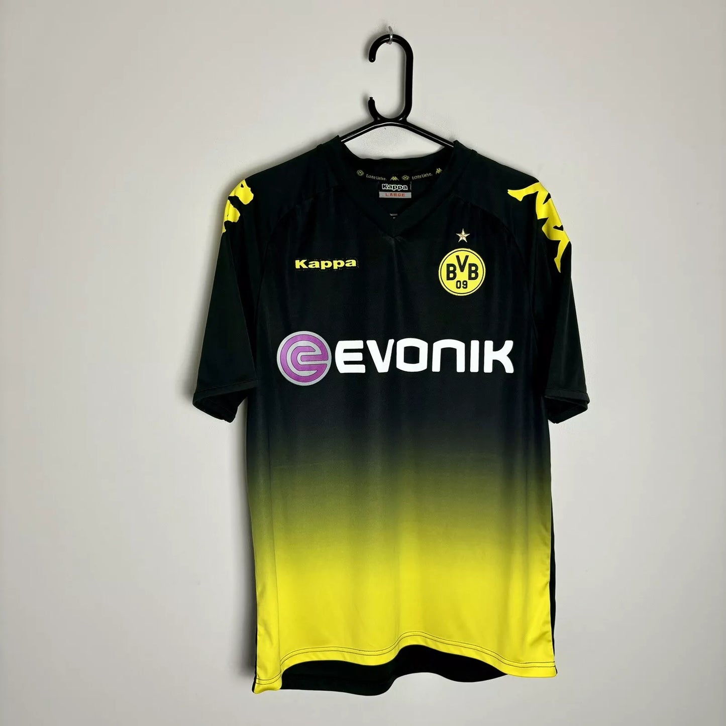 Borussia Dortmund Football Shirt Jersey 2011/2012 Away LEWANDOWSKI #9 (L)