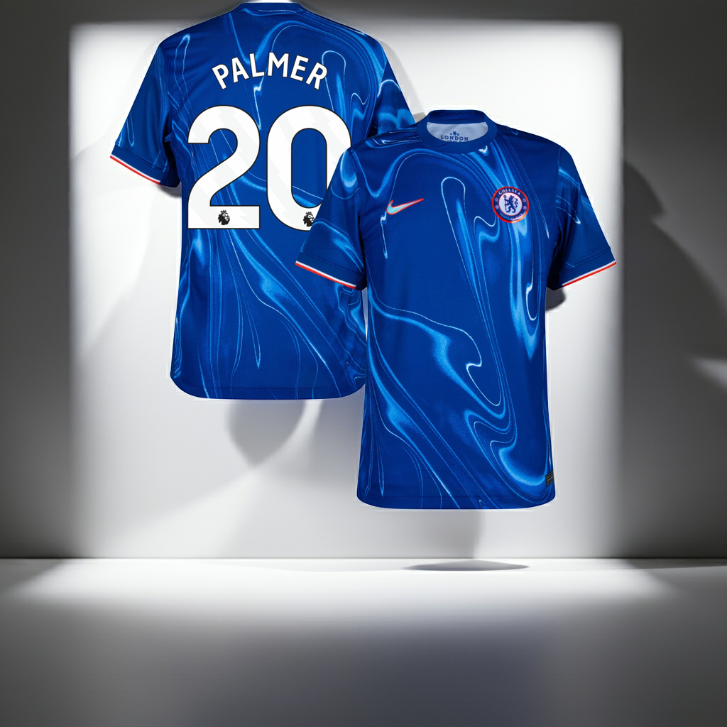 Chelsea 24/25 MEN Orginal Nike Shirt Football Home  - Palmer 20 - New Size M