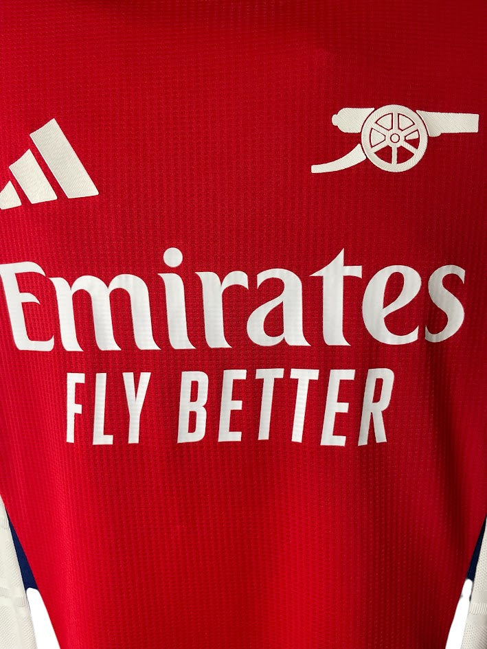 Adidas Heat Rdy Authentic Arsenal 2024/2025 Home Football Shirt GABRIEL