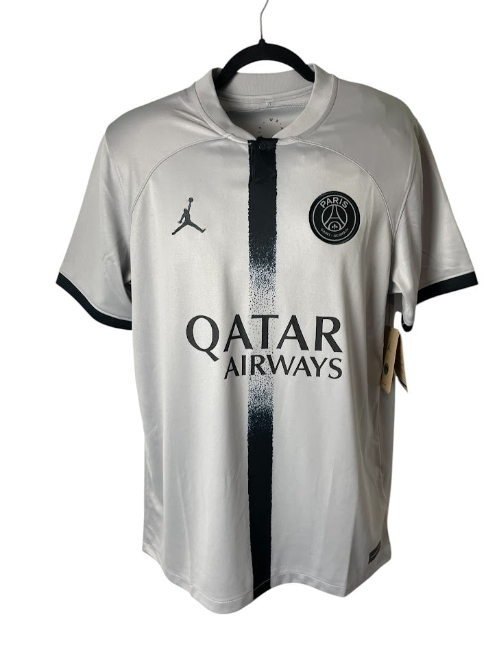 Jordan PSG Away Shirt 2022/23 Paris Saint Germain Soccer Jersey BNWT MESSI 30