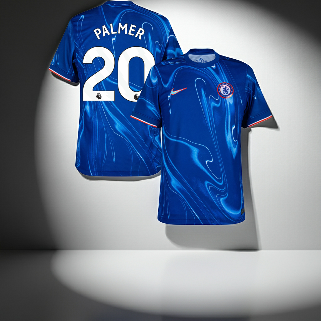 Chelsea 24/25 MEN Orginal Nike Shirt Football Home  - Palmer 20 - New Size M
