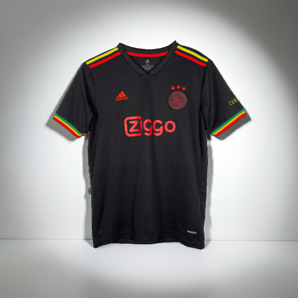 Ajax Third Kit 21/22 | Orginal Bob Marley Three Little Birds Shirt Size