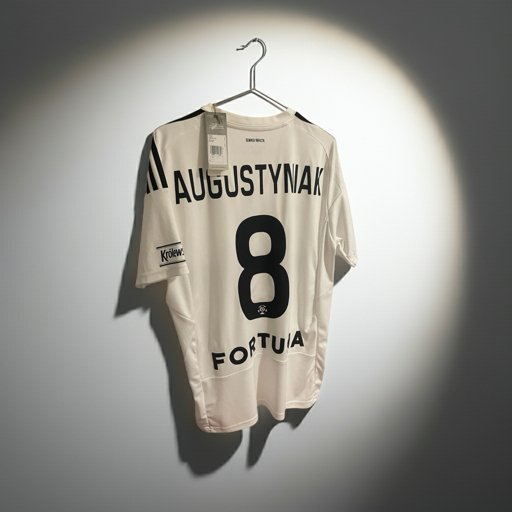 Legia Warszawa Men’s Home Shirt 2023-24 Rafał Augustyniak Polish Ekstraklasa
