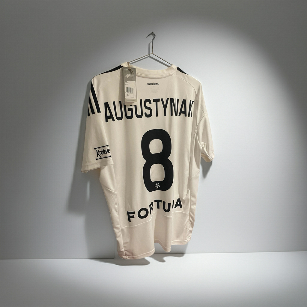 Legia Warszawa Men’s Home Shirt 2023-24 Rafał Augustyniak Polish Ekstraklasa