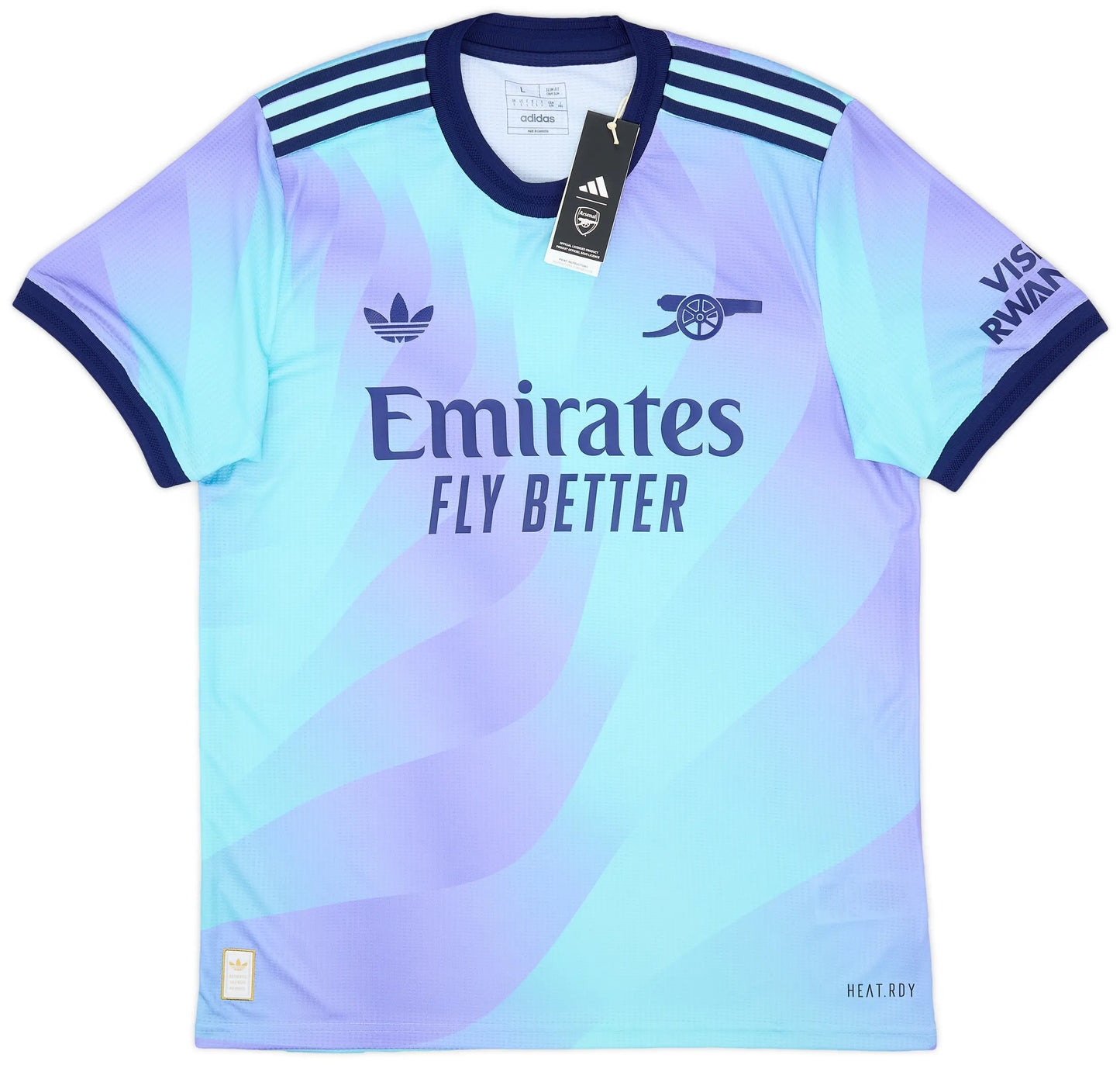 Arsenal adidas Third Authentic HEAT.RDY Shirt M 2024-25