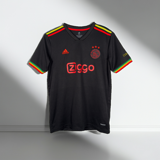 Ajax Third Kit 21/22 | Orginal Bob Marley Three Little Birds Shirt Size