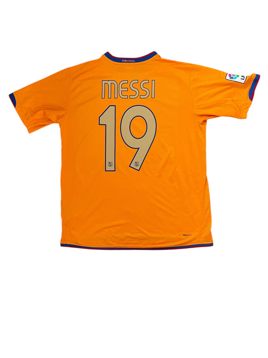 2006-08 Barcelona Away Shirt Messi