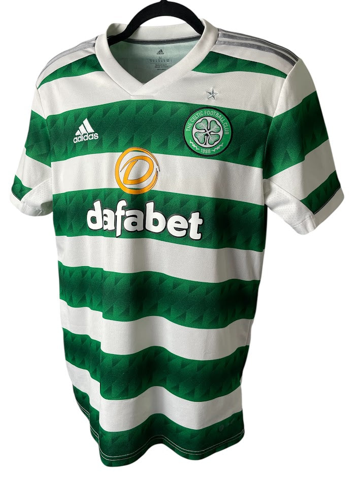 Glasgow Celtic FC 2022/2023  Adidas Home soccer jersey Size Large