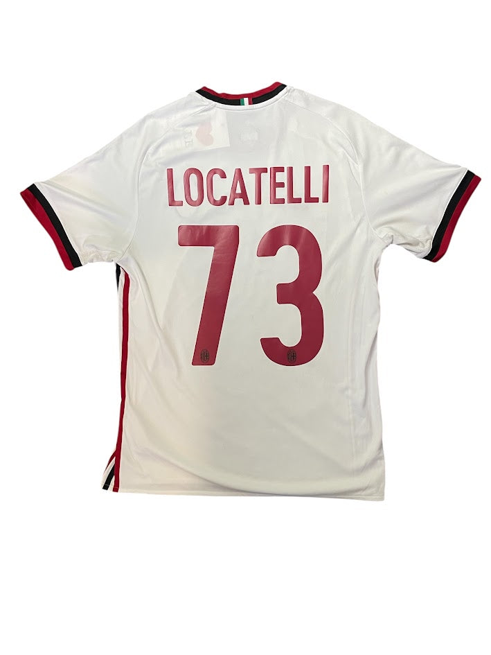 AC MILAN 2017 2018 AWAY SHIRT FOOTBALL SOCCER JERSEY ADIDAS LOCATELLI 73