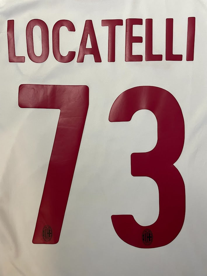 AC MILAN 2017 2018 AWAY SHIRT FOOTBALL SOCCER JERSEY ADIDAS LOCATELLI 73