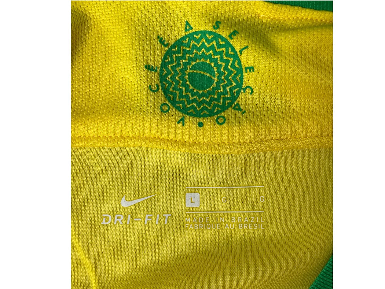 Nike 2018 World Cup Brazil Home Soccer Jersey