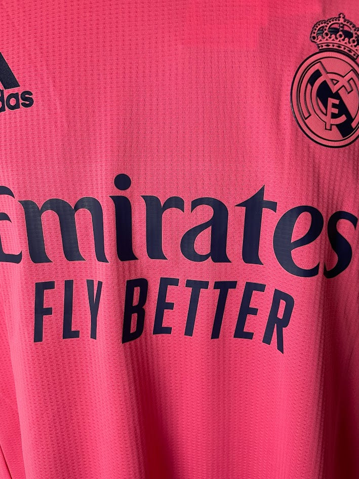 Real Madrid 20/21 Away Shirt Long Sleeve HEAT RDY Version Size M BNWT