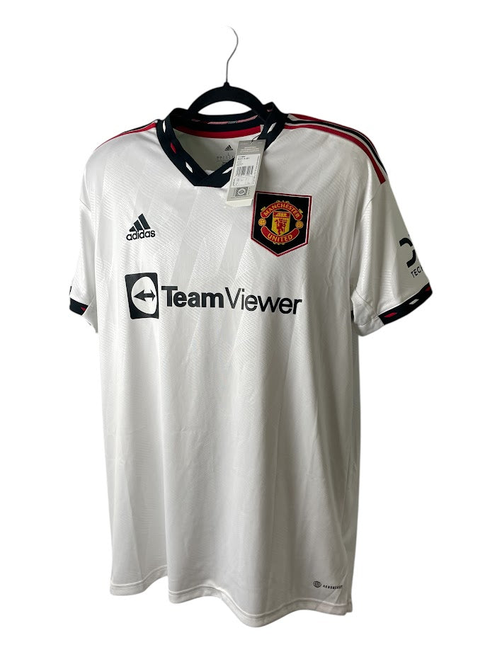 Manchester United Away  VIDIC football shirt 2022 - 2023 Jersey Adidas #15 Mens  L BNWT