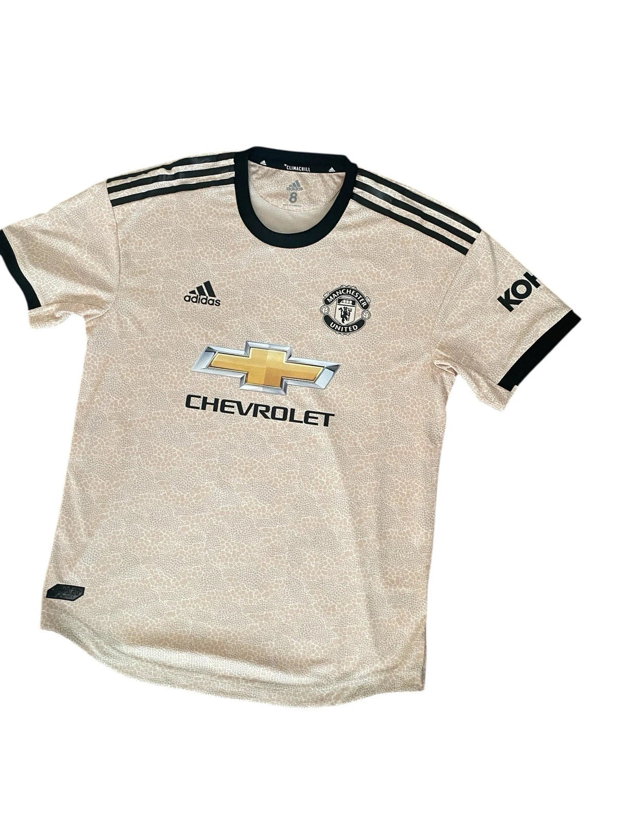 Men’s Orginal Adidas Manchester United 19/20 Away Shirt SIZE 8 L kitroom Player spec