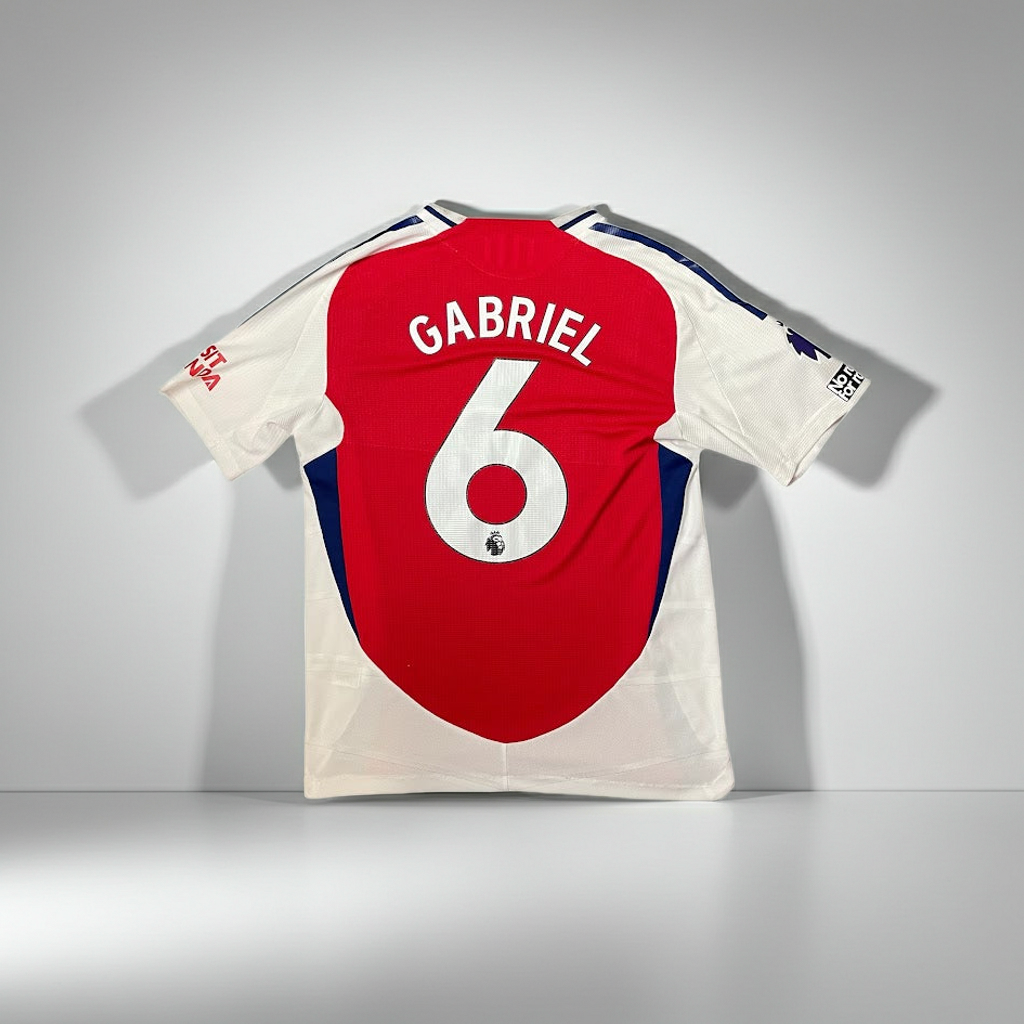 Adidas Heat Rdy Authentic Arsenal 2024/2025 Home Football Shirt GABRIEL