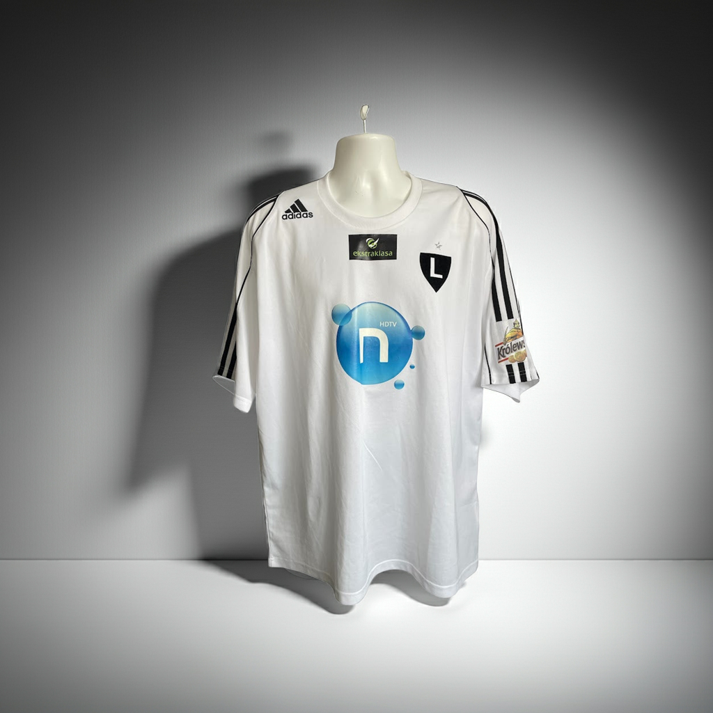 Legia Warsaw home football shirt  2008-2009  Adidas