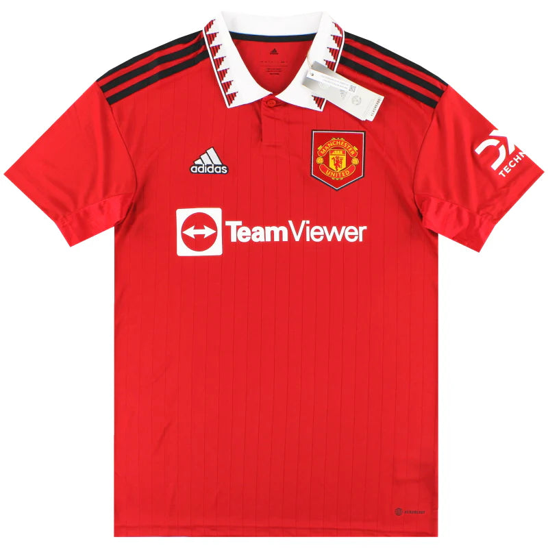 BNWT MANCHESTER UNITED 2022/2023 HOME FOOTBALL SHIRT ADIDAS SOCCER JERSEY SIZE XL