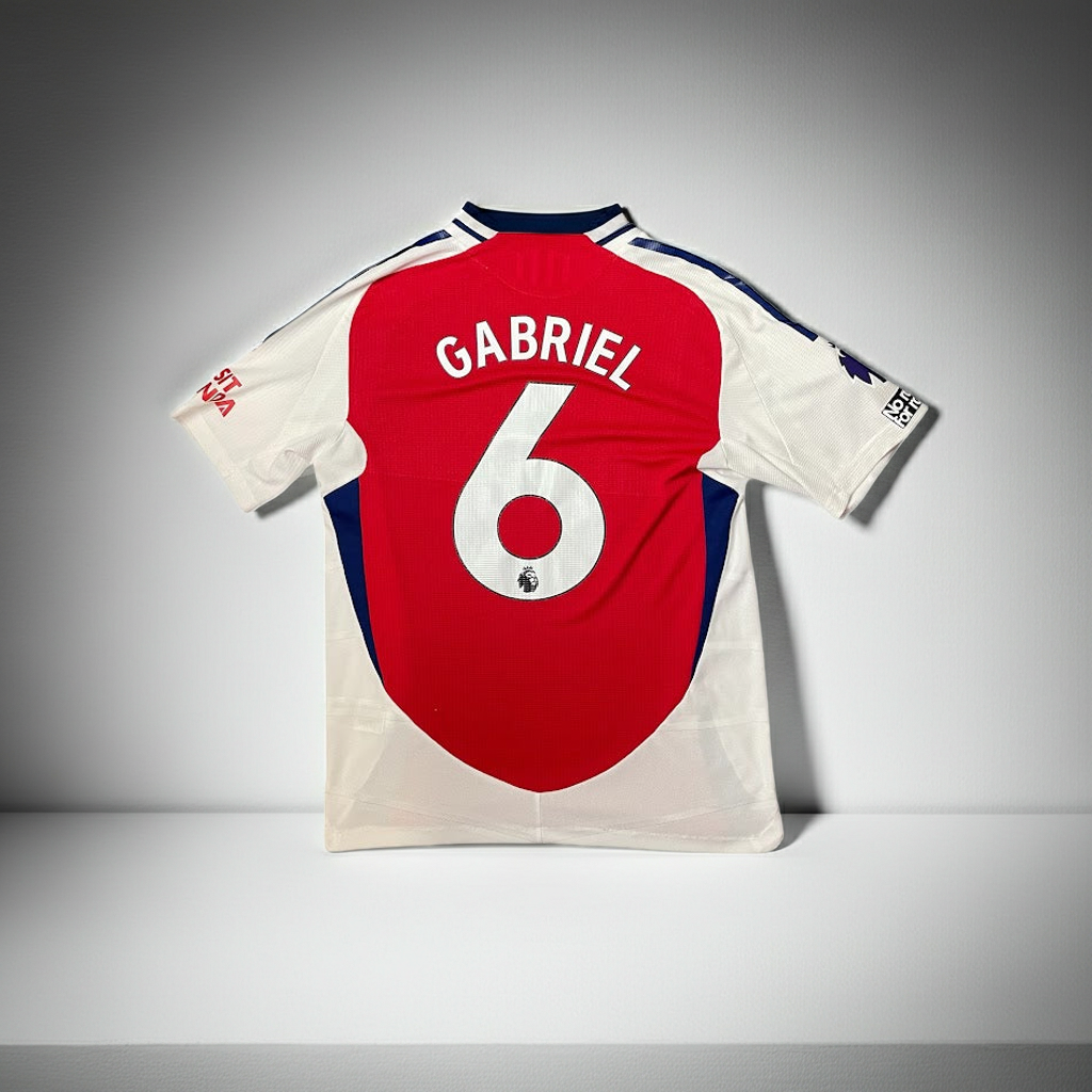 Adidas Heat Rdy Authentic Arsenal 2024/2025 Home Football Shirt GABRIEL