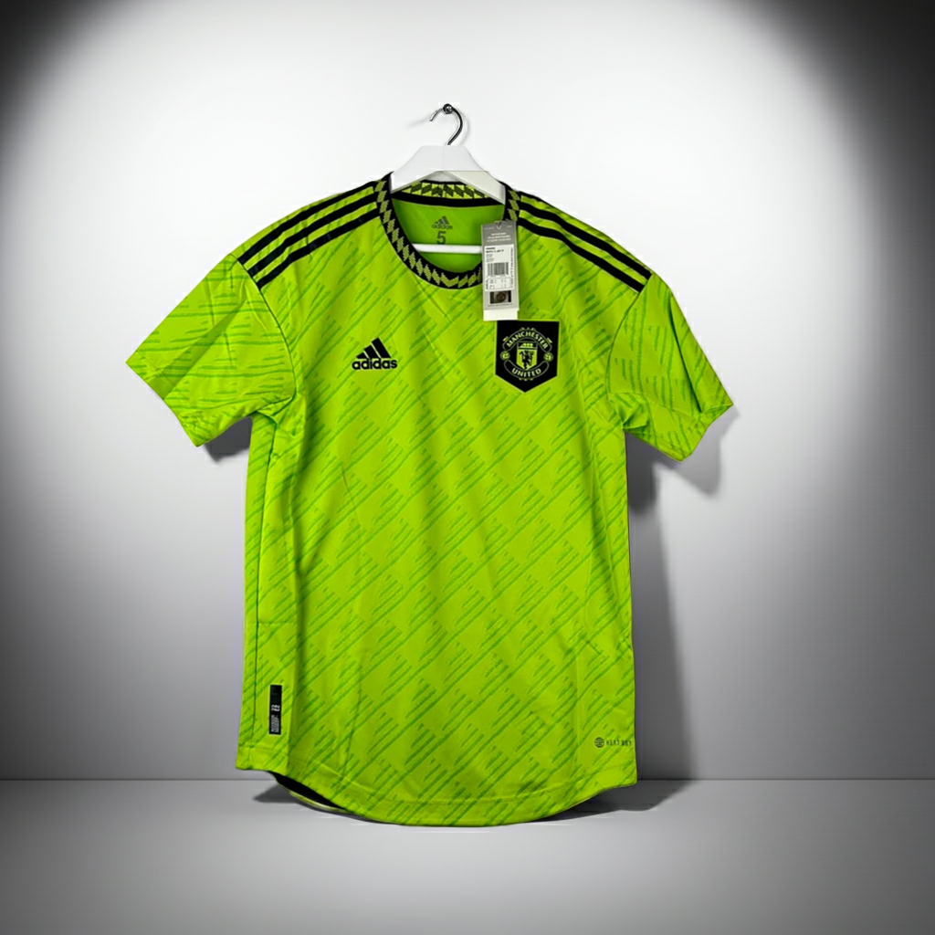 MANCHESTER UNITED PLAYER ISSUE ADIDAS AWAY SHIRT 2022/23 SIZE 5 BRAND NEW