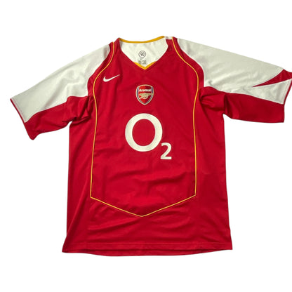 Arsenal 2004/05 Home Shirt – Thierry Henry #14 – Size L – Vintage Nike Football Jersey
