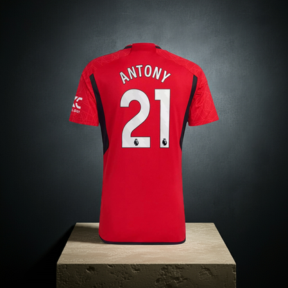 Manchester United 24/25 Men's Shirt Football adidas Home - Antony - New Size M