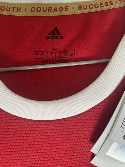 Manchester United 2021/22 Orginal Adidas Home Football Shirt Ronaldo 7 Mens L