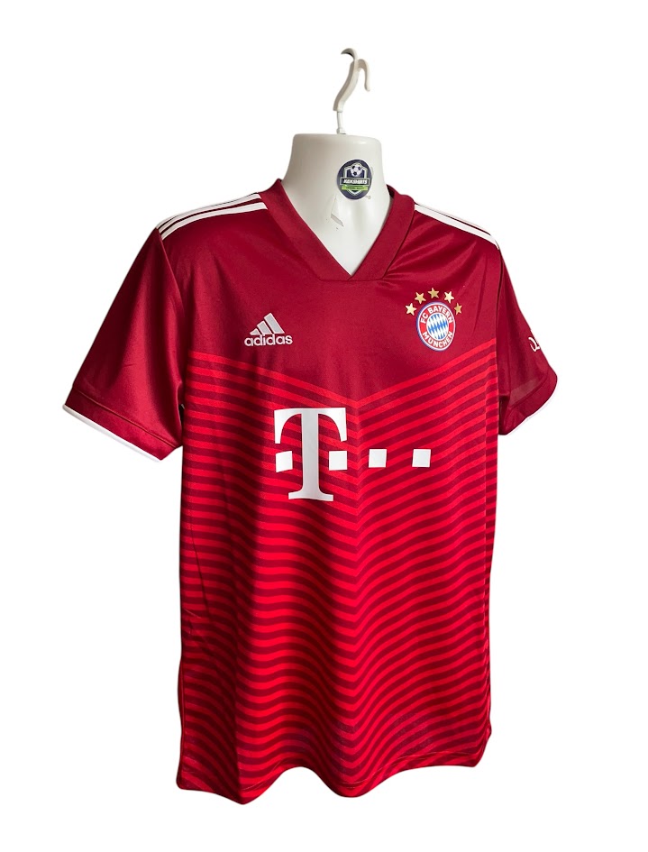 BAYERN MUNICH LEWANDOWSKI 2021 2022 HOME SHIRT FOOTBALL  ADIDAS