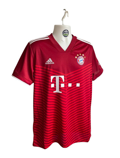 BAYERN MUNICH LEWANDOWSKI 2021 2022 HOME SHIRT FOOTBALL  ADIDAS