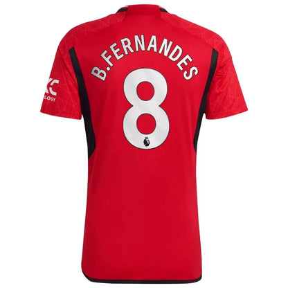 Manchester United   23 /24Shirt Home Football Top - Fernandes 8 - New Size M
