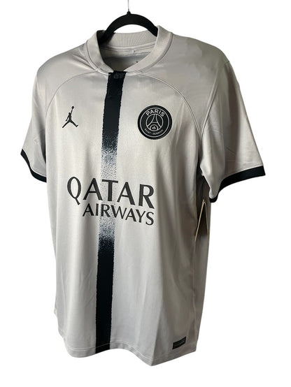 Jordan PSG Away Shirt 2022/23 Paris Saint Germain Soccer Jersey BNWT MESSI 30