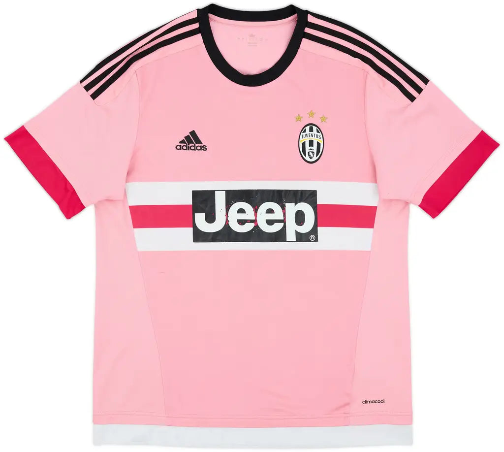 JUVENTUS 2015/2016 AWAY FOOTBALL SHIRT ORGINAL ADIDAS SIZE M ADULT NEW