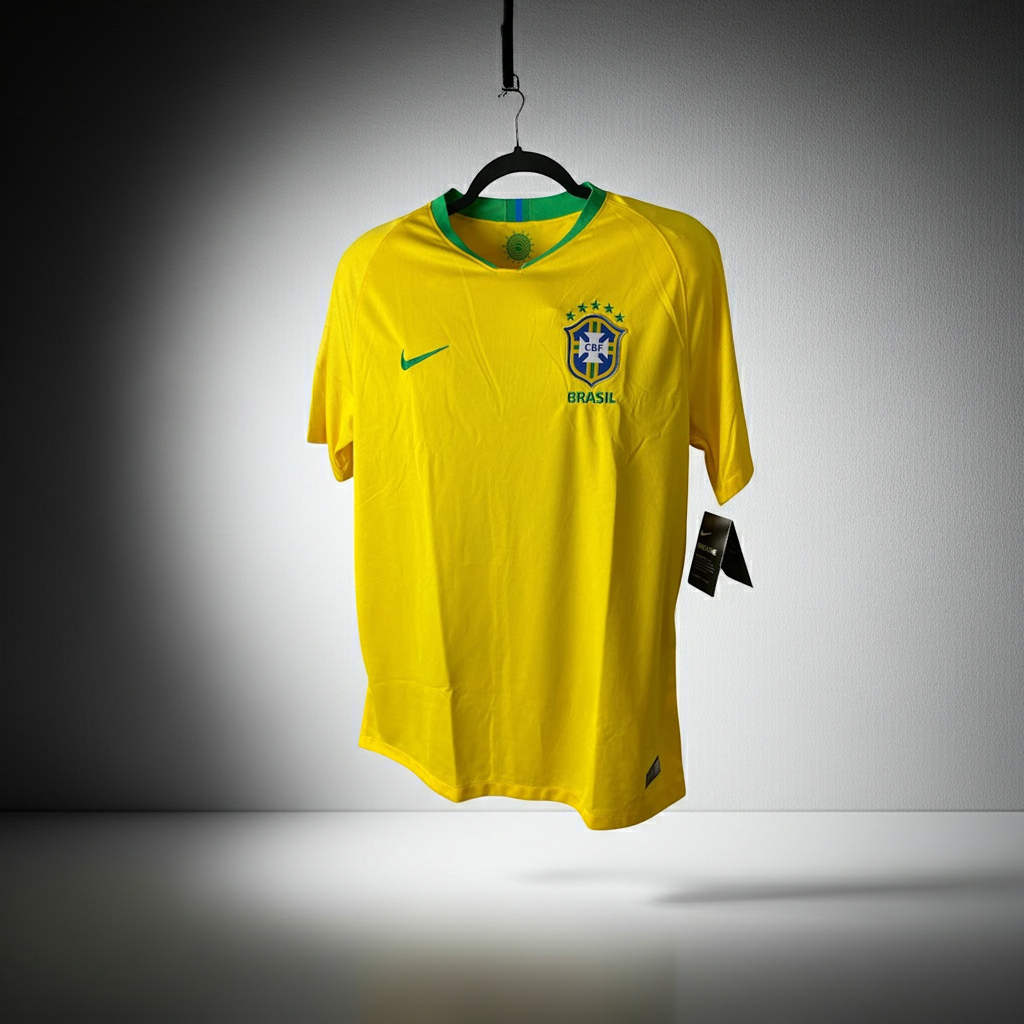 Nike 2018 World Cup Brazil Home Soccer Jersey