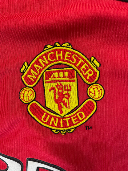 MANCHESTER UNITED BECKHAM 1998- 2000 HOME RETRO FOOTBALL SHIRT SIZE XL