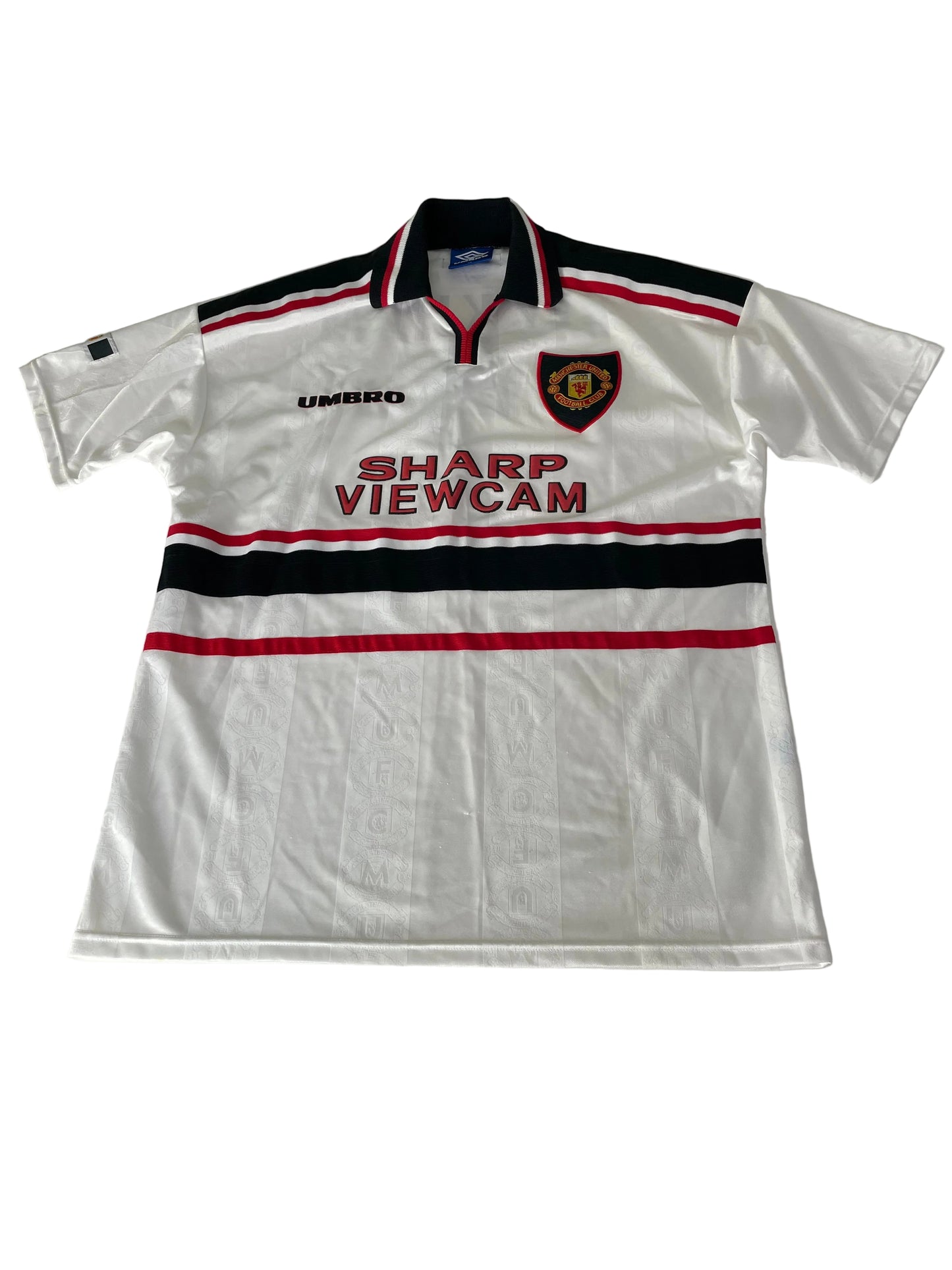 MANCHESTER UNITED AWAY FOOTBALL SHIRT (XL) BECKHAM 7