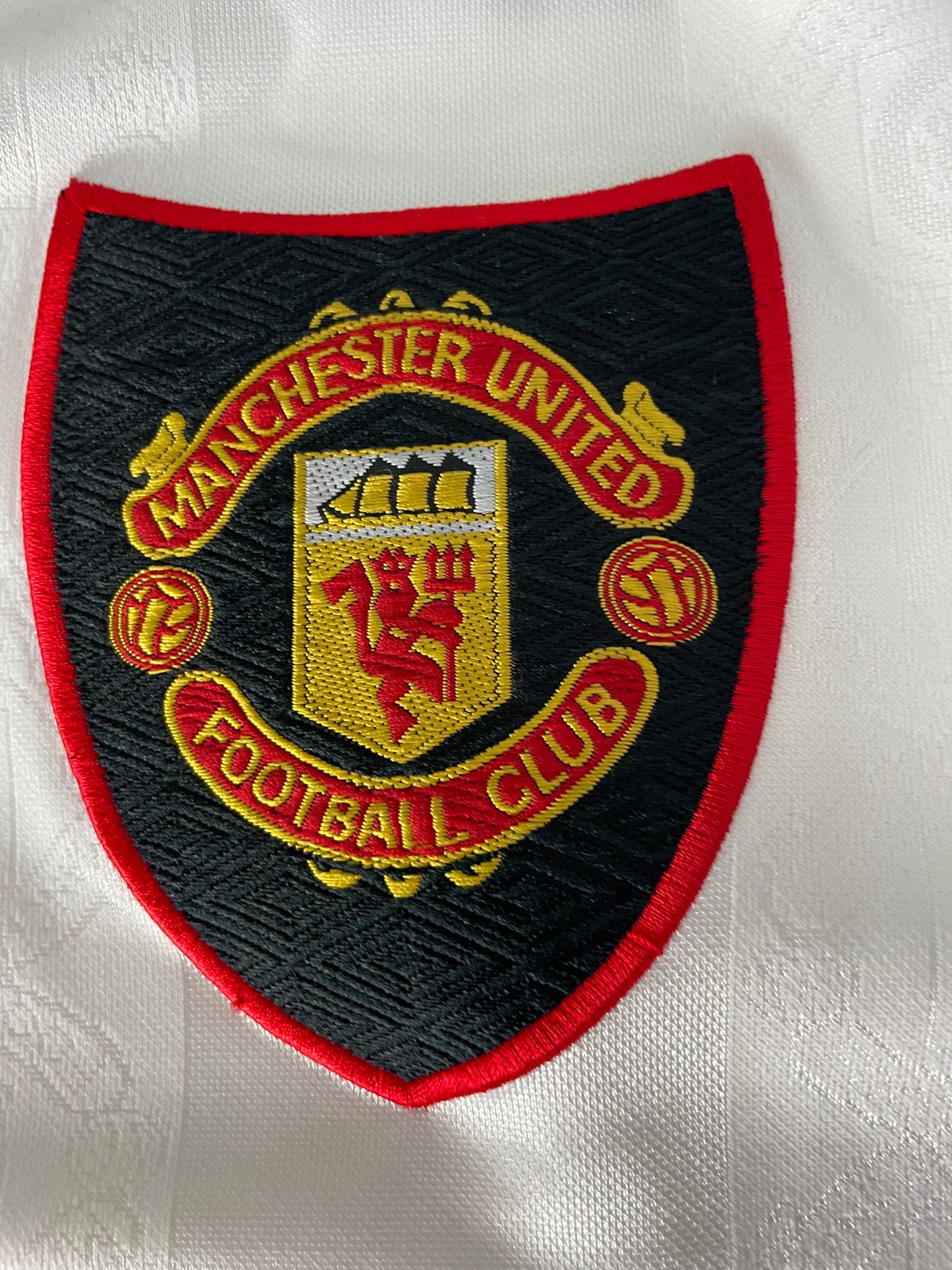 MANCHESTER UNITED AWAY FOOTBALL SHIRT (XL) BECKHAM 7