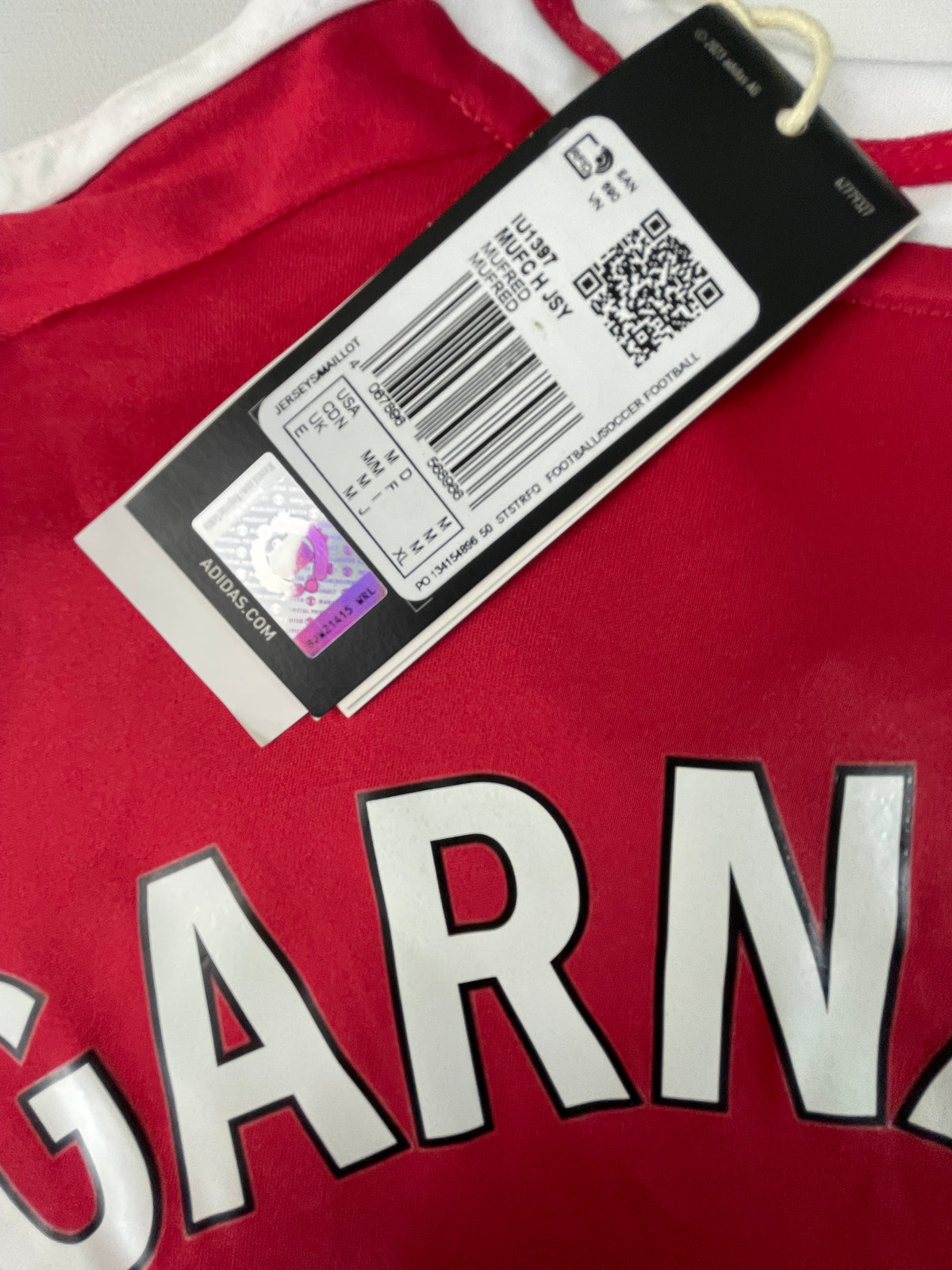 Manchester United adidas Home Shirt  GARNACHO 2024-25 M New