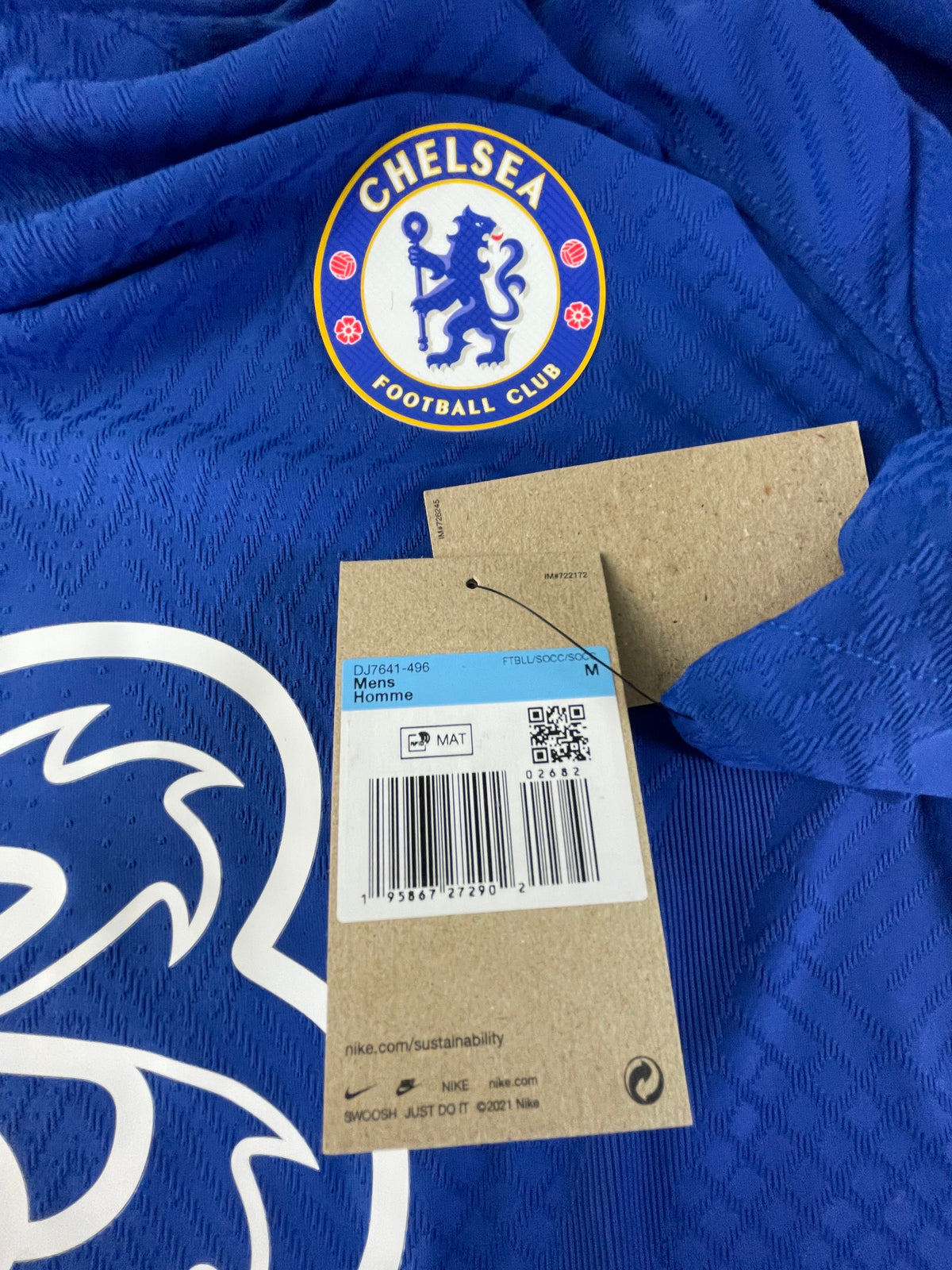 Chelsea  22/23Football Men's Shirt Nike Home Pro ADV Top - New SIze M