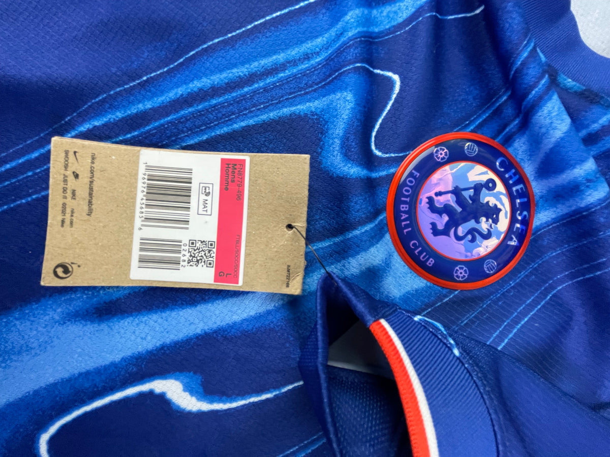 Chelsea  24/25 Football Shirt Orginal Nike Home Shirt - Gusto 27 - New Size L New
