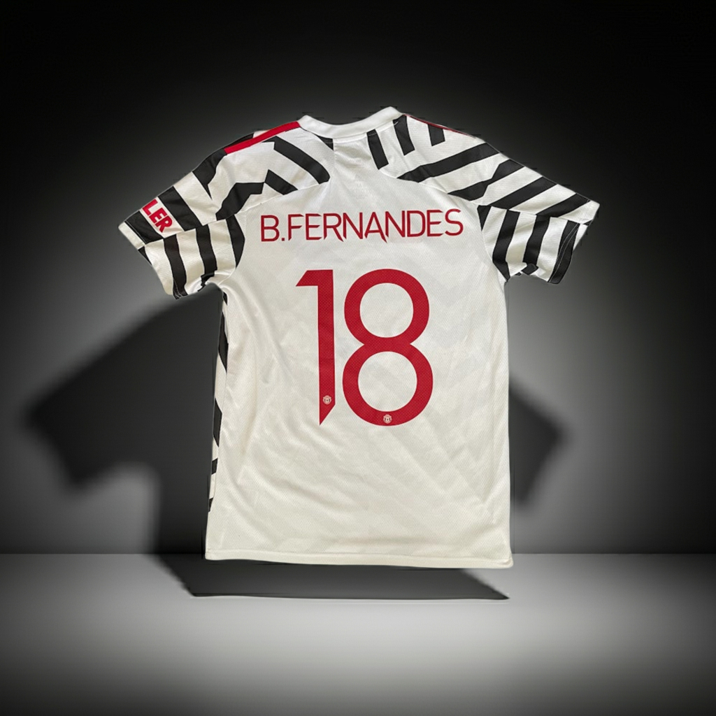 Manchester United B.Fernandes 18 Third Football Shirt 2020/21