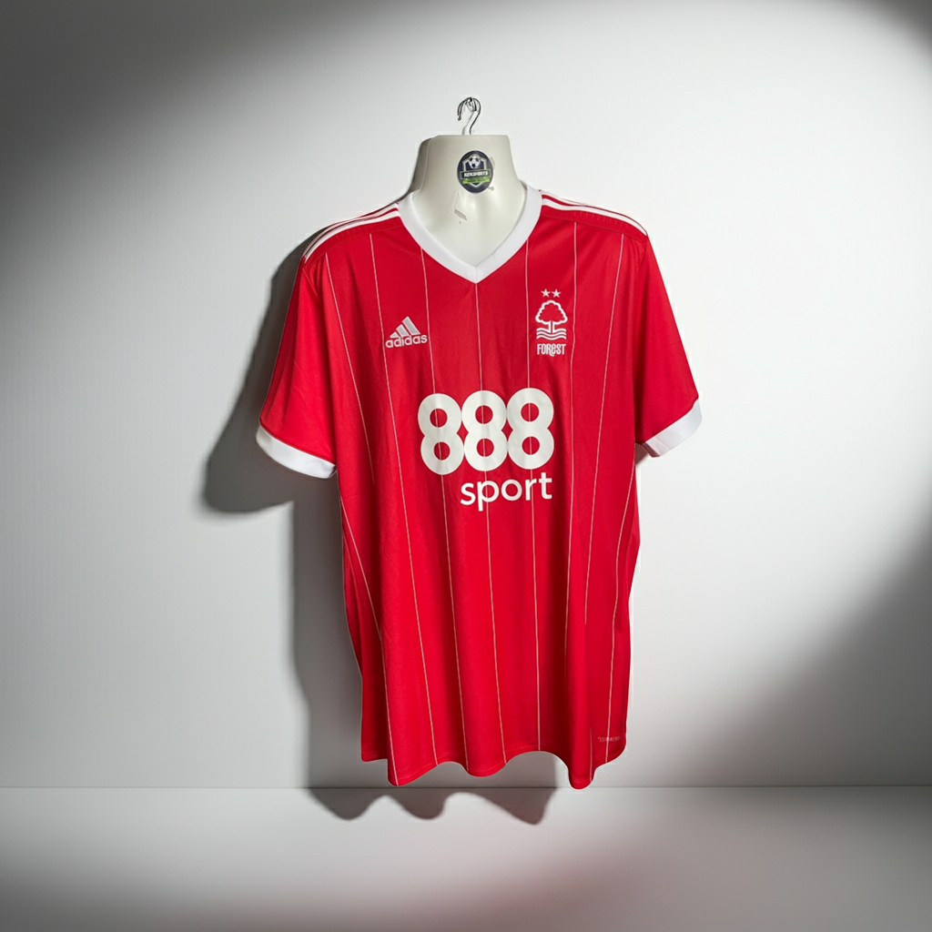 NOTTINGHAM FORREST ADIDAS 2017/2018 HOME  FOOTBALL SHIRT