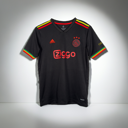Ajax Third Kit 21/22 | Orginal Bob Marley Three Little Birds Shirt Size