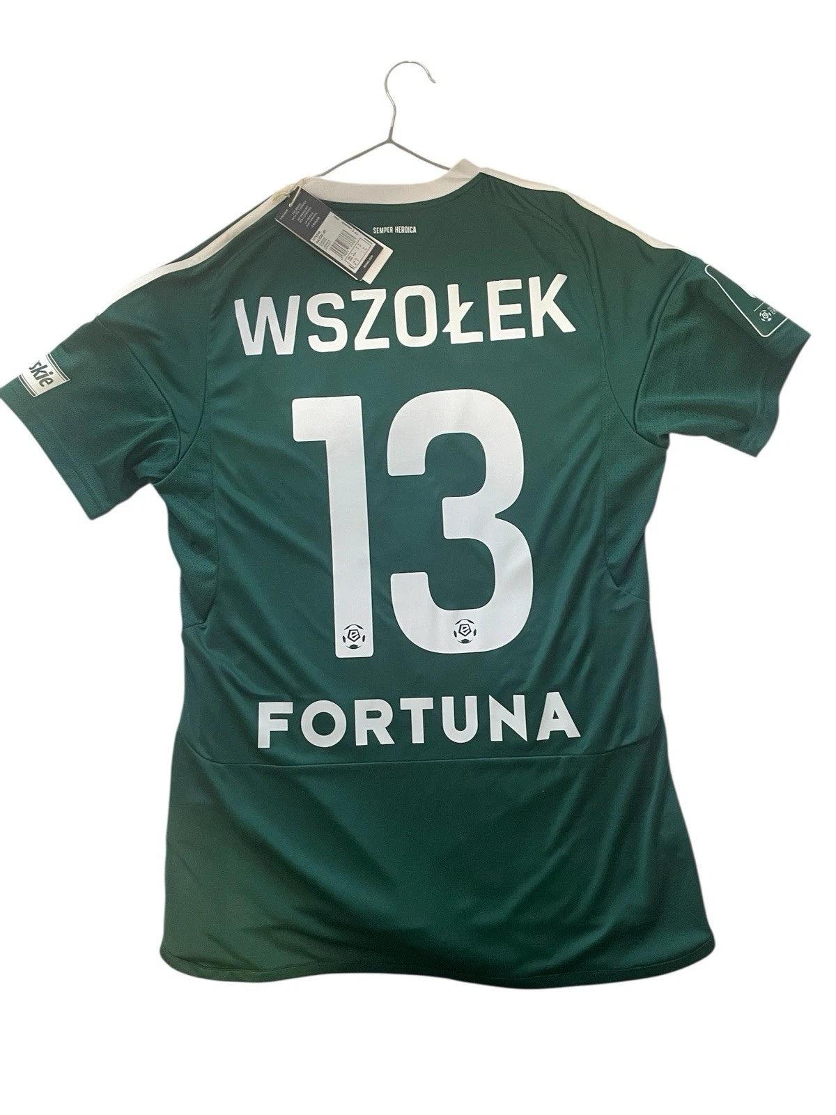 Legia Warszawa Men’s Away Shirt 2023-24 Paweł Wszołek Polish Ekstraklasa