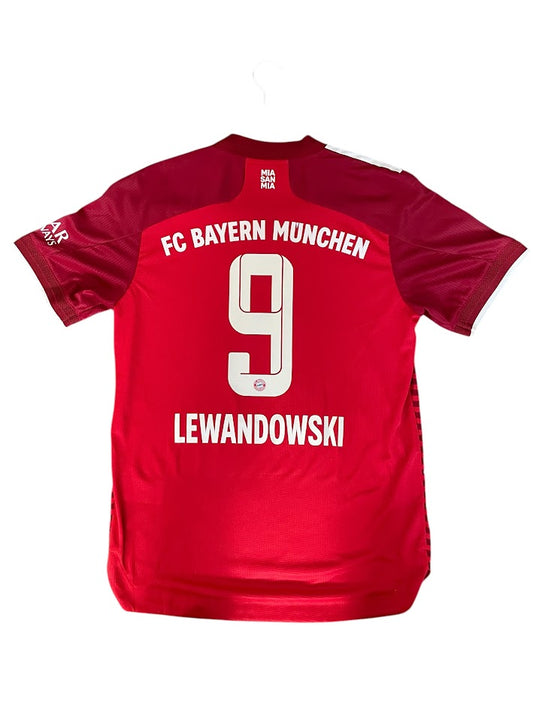 LEWANDOWSK 9 BAYERN MUNICH 21/22 HOME PLAYER'S VERSION HEAT.RDY AUTHENTIC