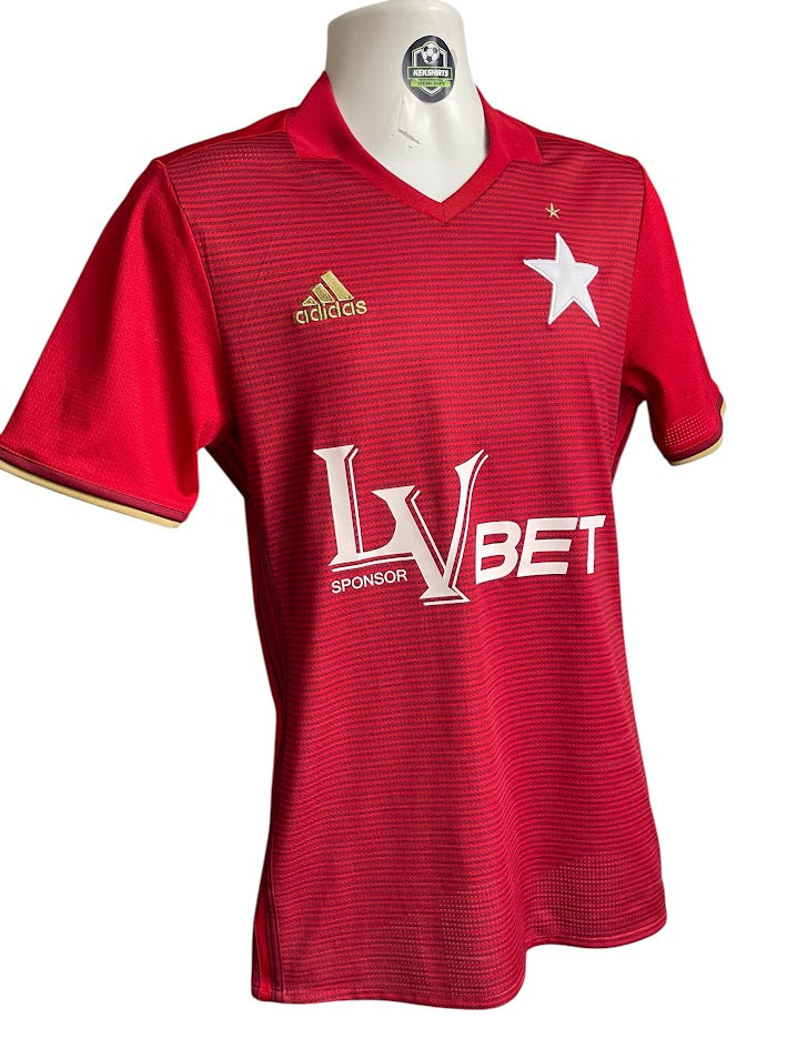 Wisła Kraków Football Shirt 2017 Soccer Jersey 2018 Poland Adizero Player