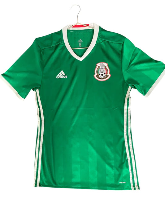 2016-17 Mexico adizero Player Issue Home Shirt *w/tags* Size 6