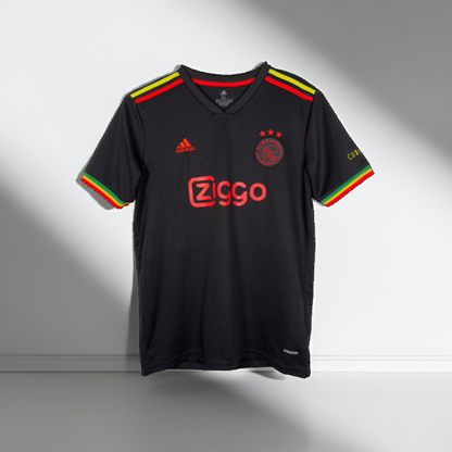 Ajax Third Kit 21/22 | Orginal Bob Marley Three Little Birds Shirt Size