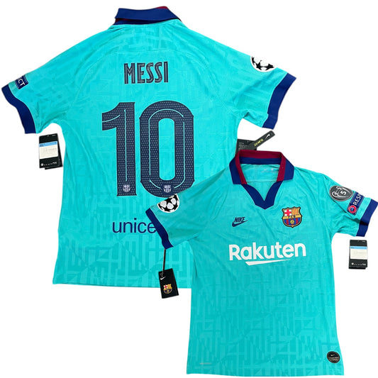 2019-20 Barcelona Third Messi 10 # M