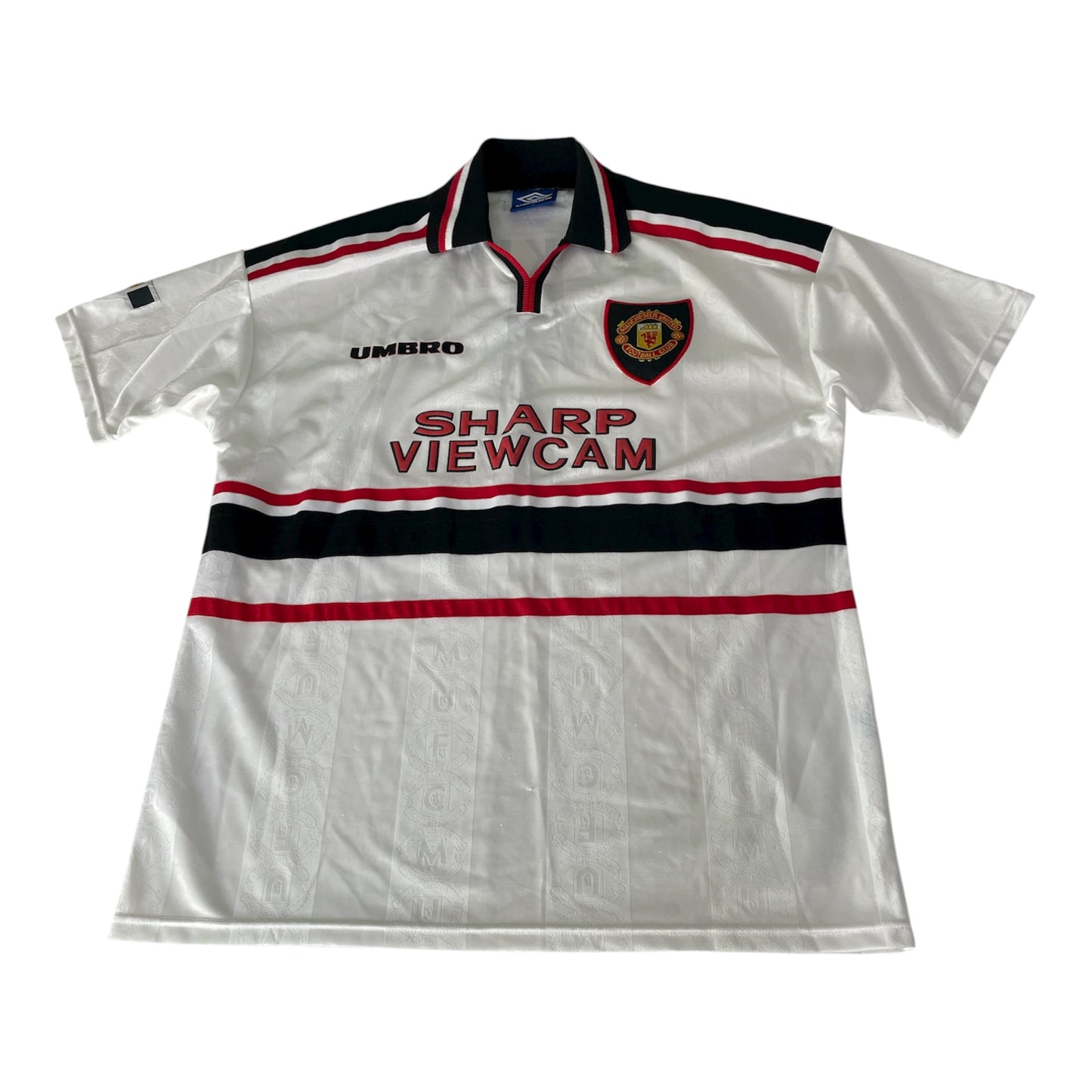 MANCHESTER UNITED AWAY FOOTBALL SHIRT (XL) BECKHAM 7